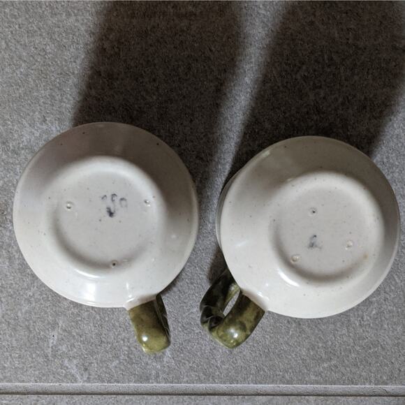 2 Vintage Metlox Poppytrail Provincial Fruit Mugs - Picture 3 of 4